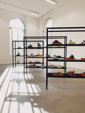 Creative room layout showcasing clever use of space and light.