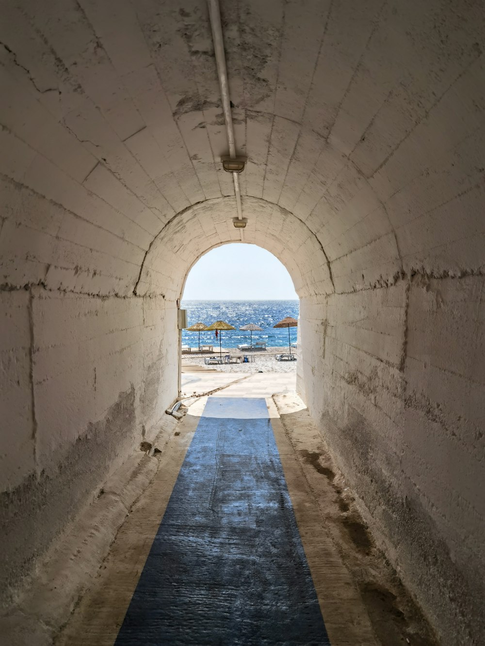 gray concrete pathway during daytime