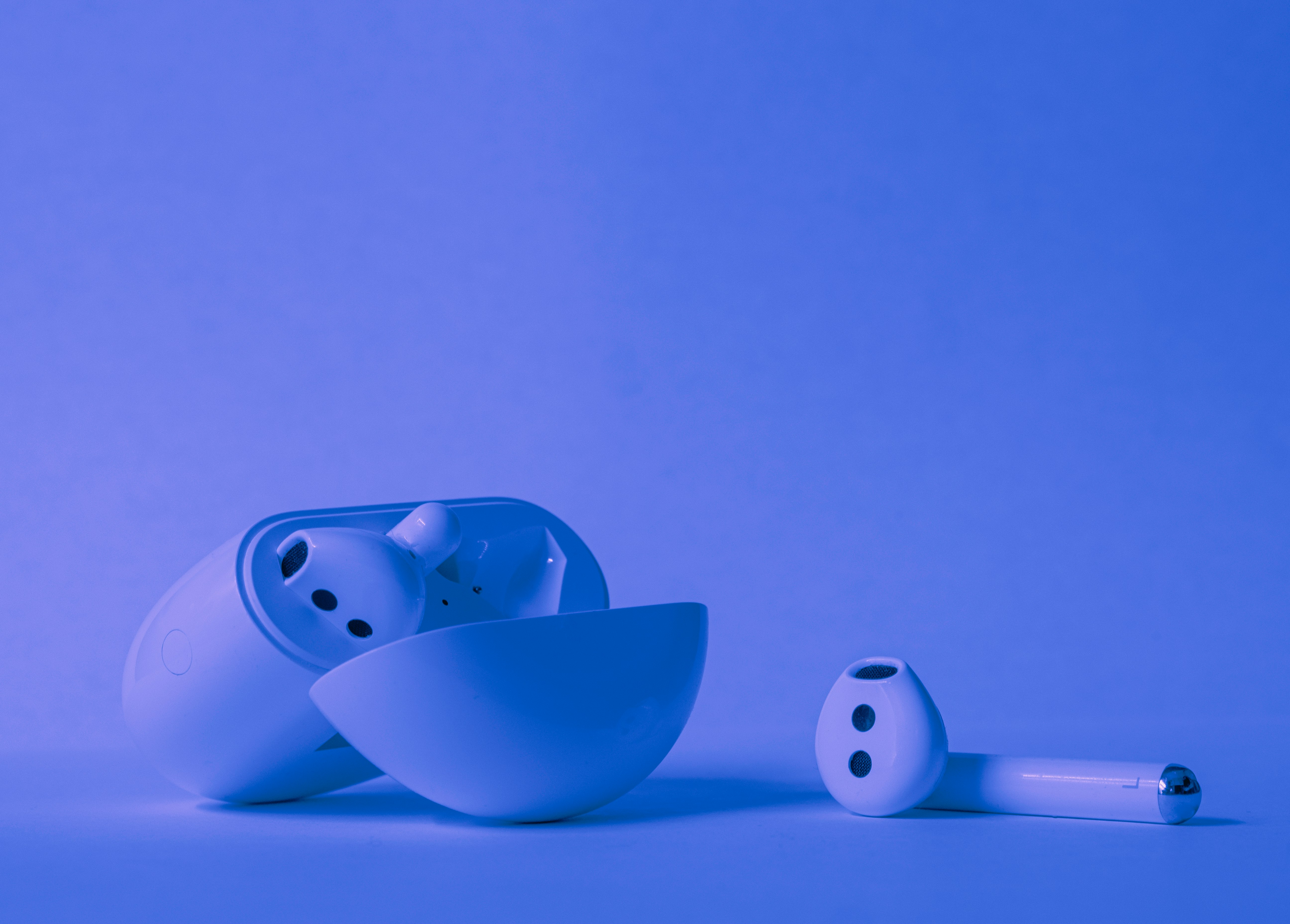 white and blue plastic toy