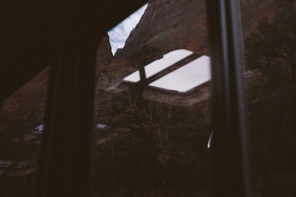 brown wooden door frame during daytime