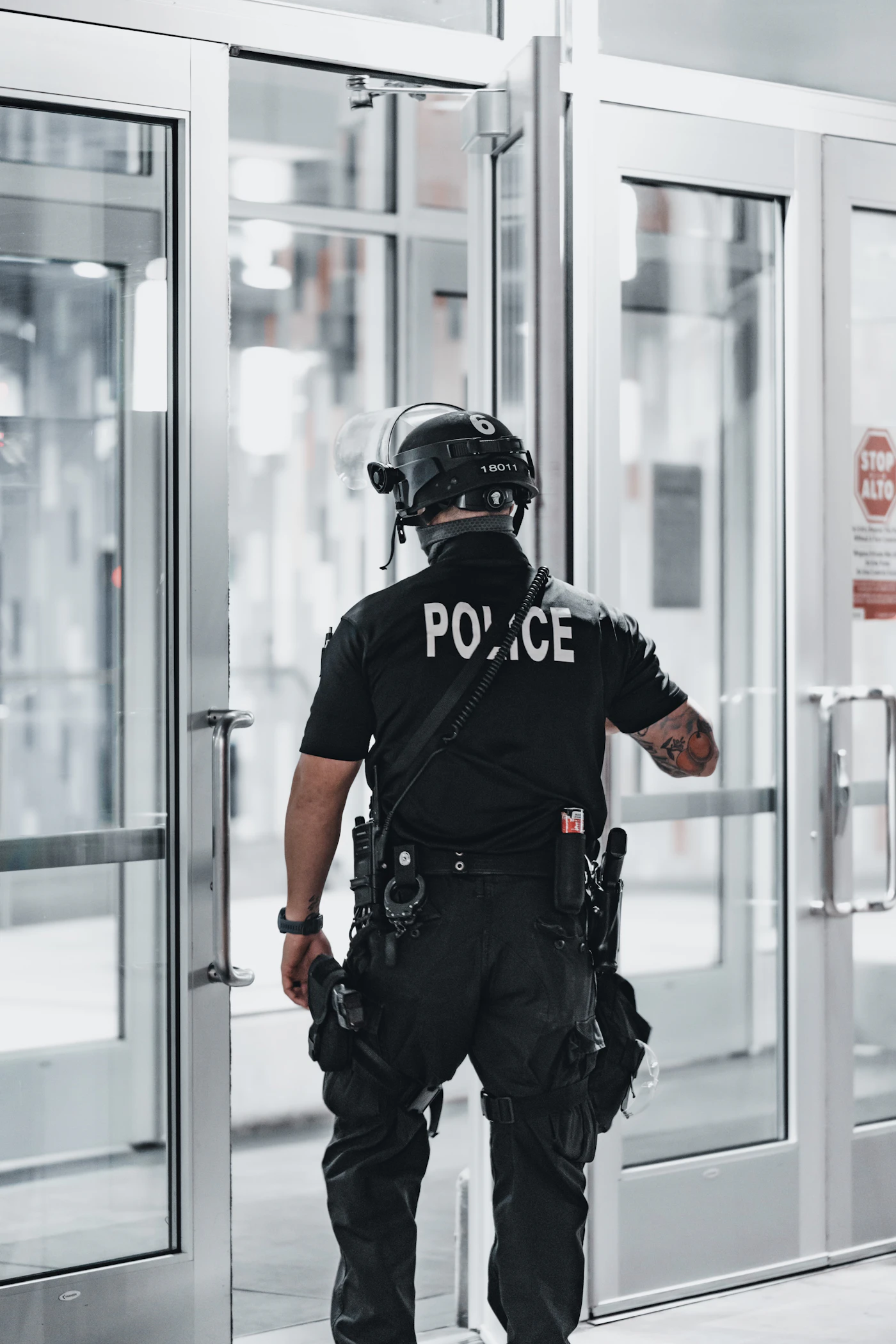 Corporate office security guard