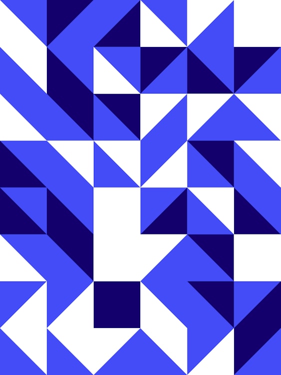 Abstract geometric art