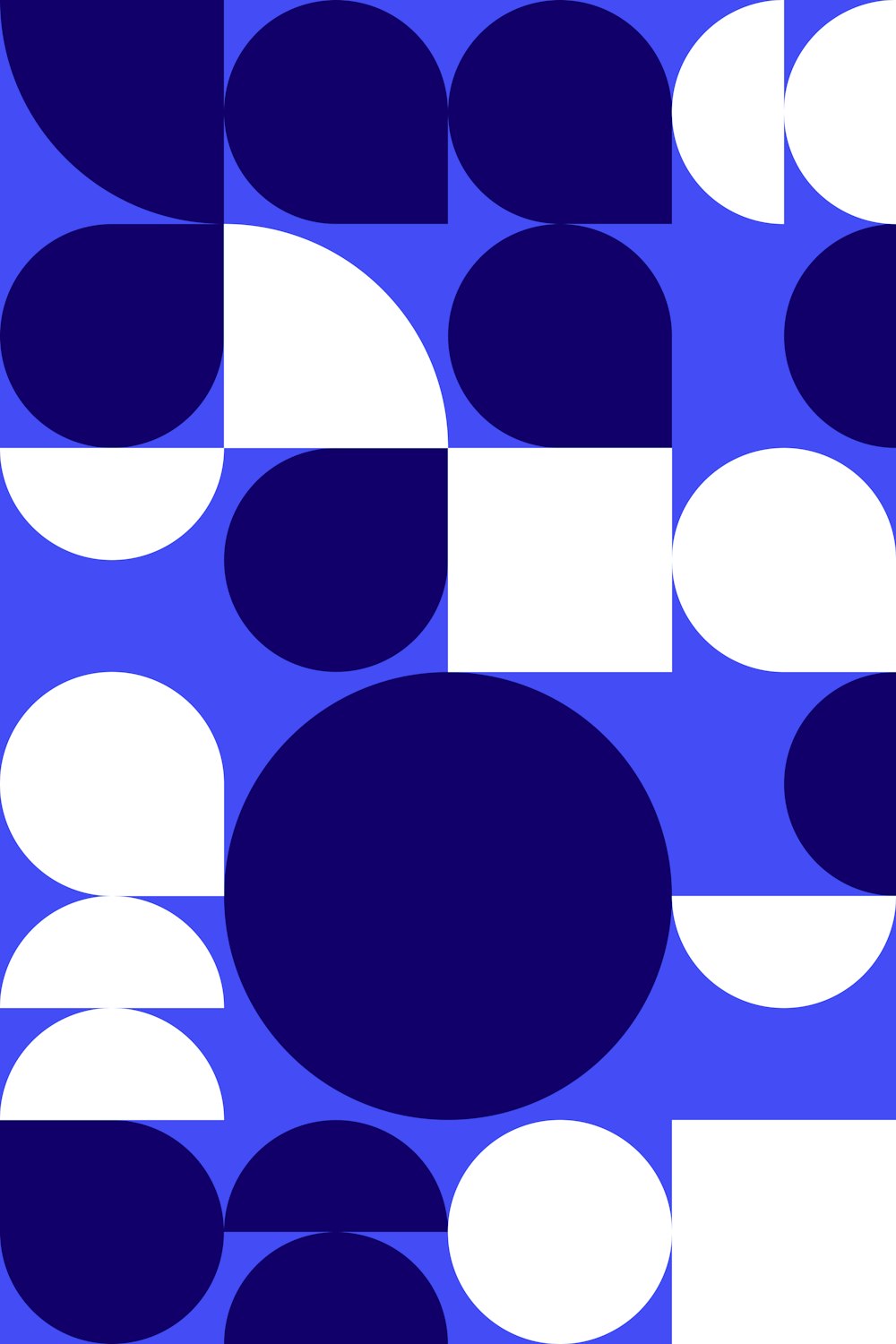 blau-weißes Polka Dot Textil