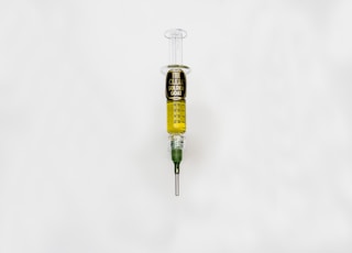 Cannabis distillate oil containing THC from The Clear