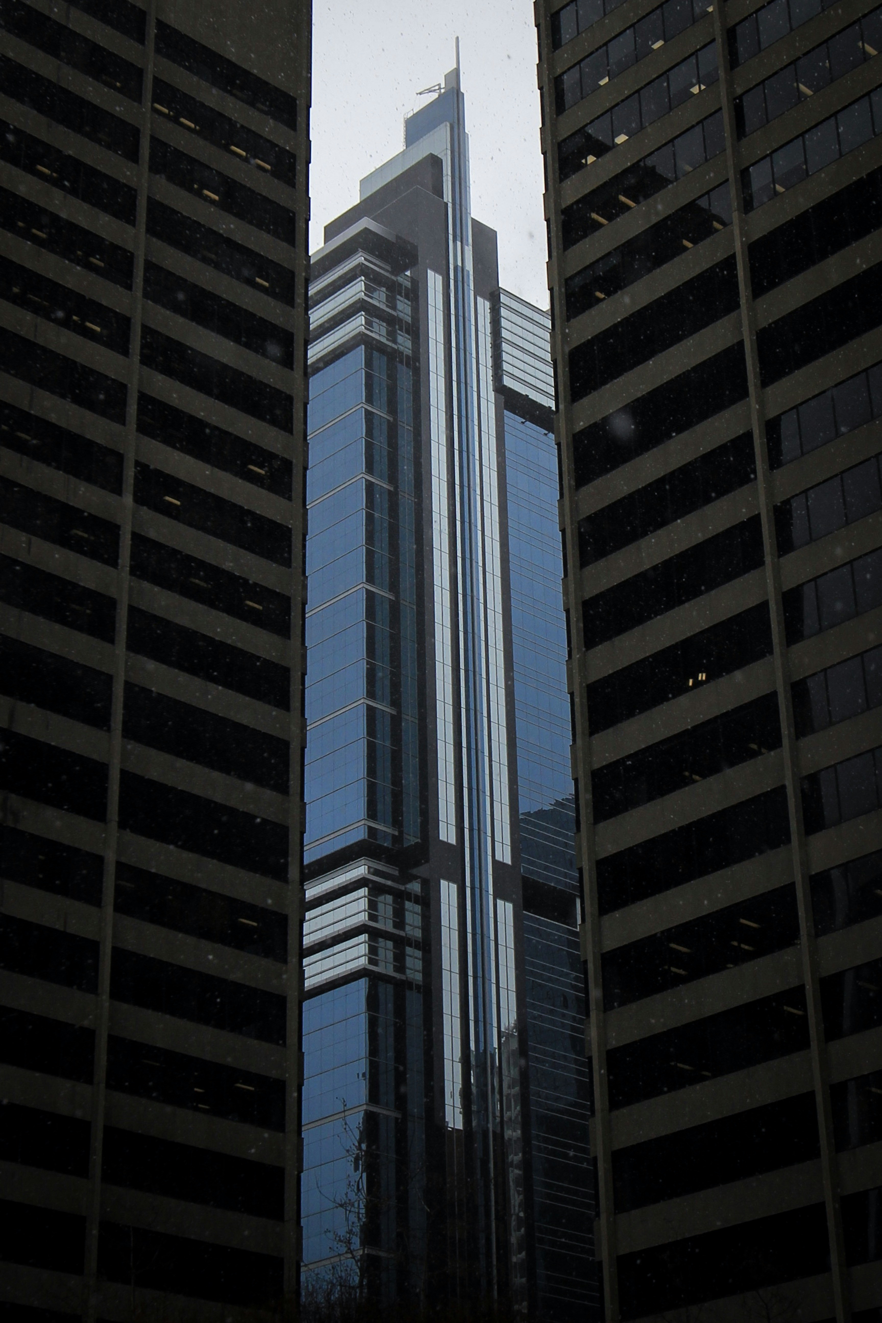 white-and-black-high-rise-building