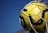 yellow and black soccer ball