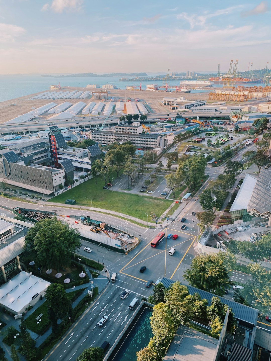 aerial view of city buildings during daytime