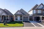 gray and white concrete house