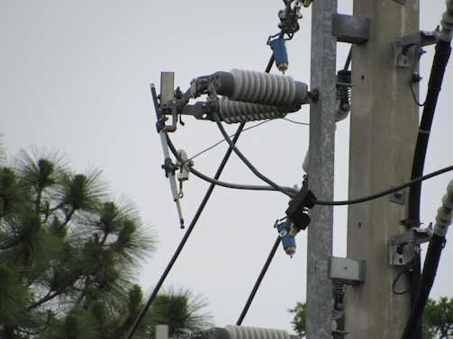 Close-up of advanced communication equipment installed by Power Service team