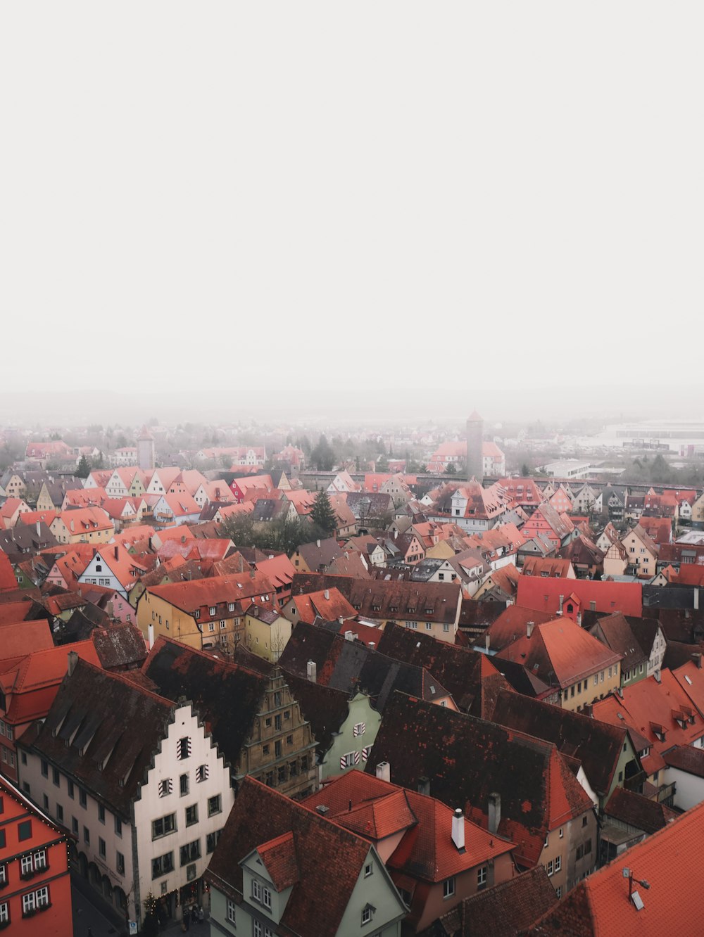 aerial view of city buildings during daytime