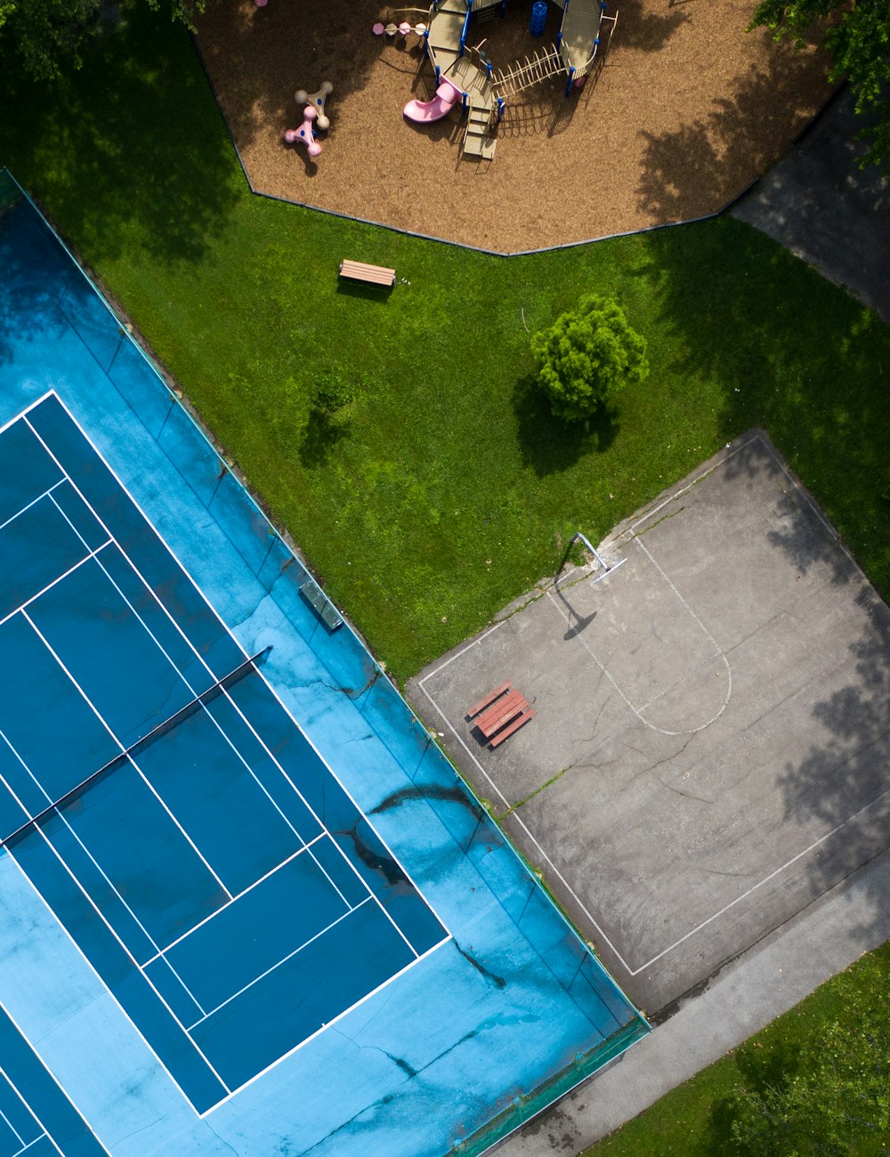 white and blue swimming pool