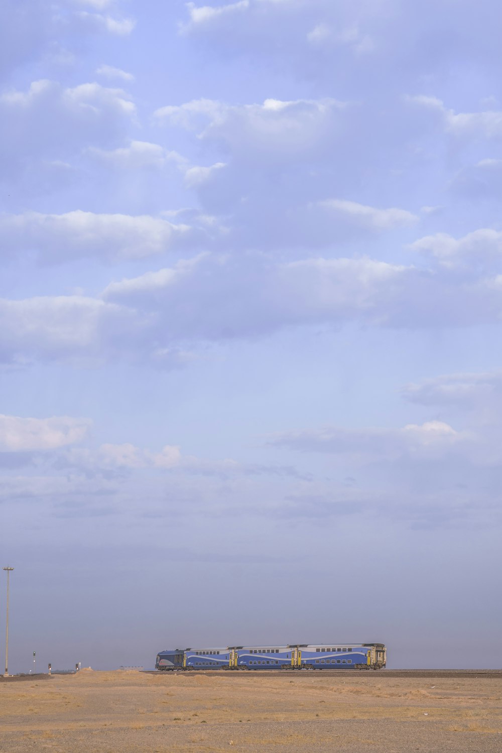 white clouds over the sea