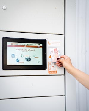 white ipad with black smart cover