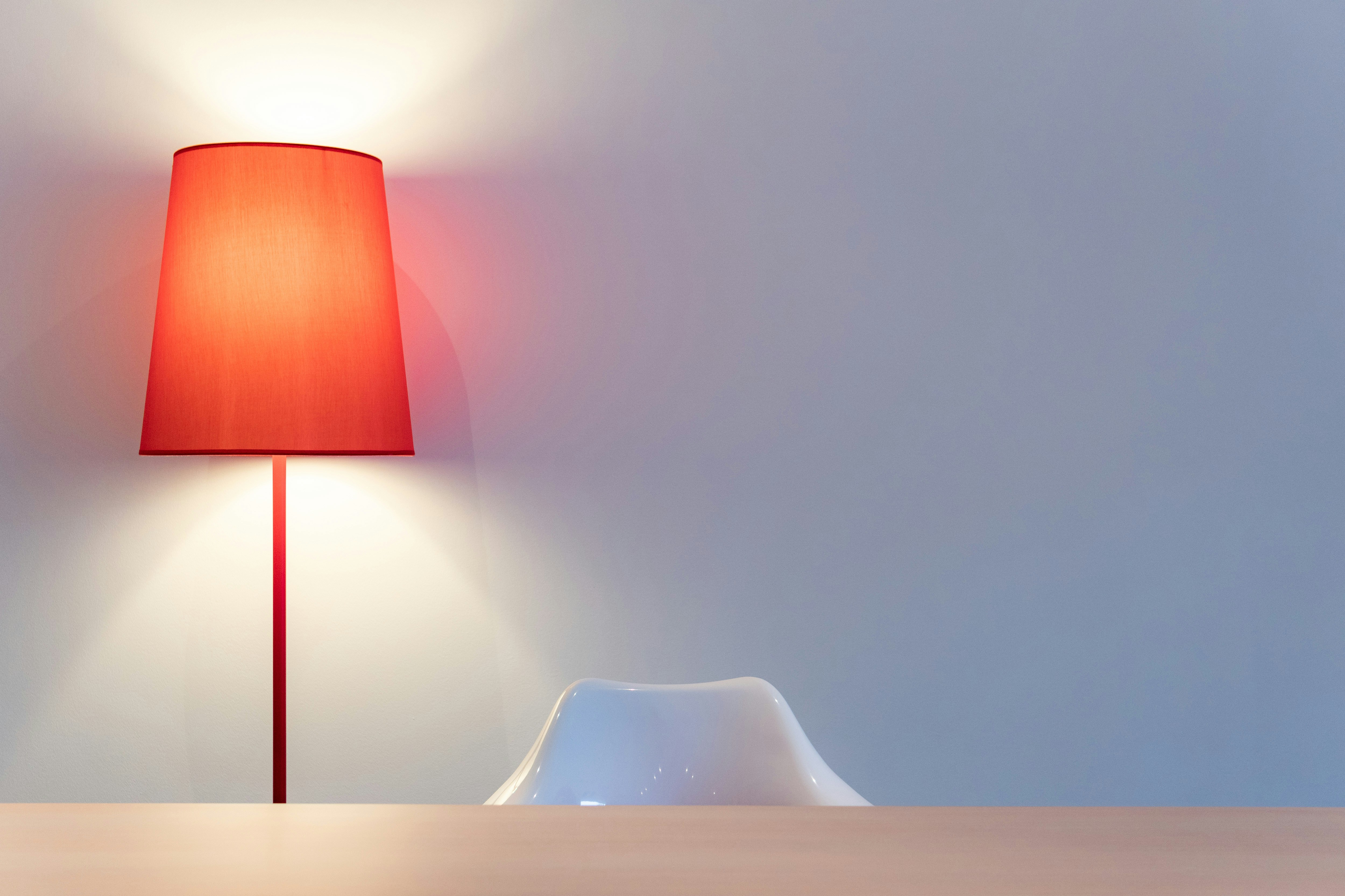 Table lamp setup