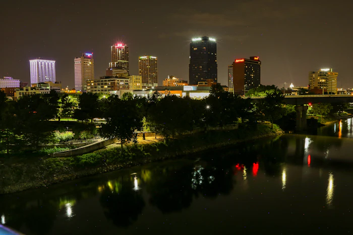 Little Rock skyline