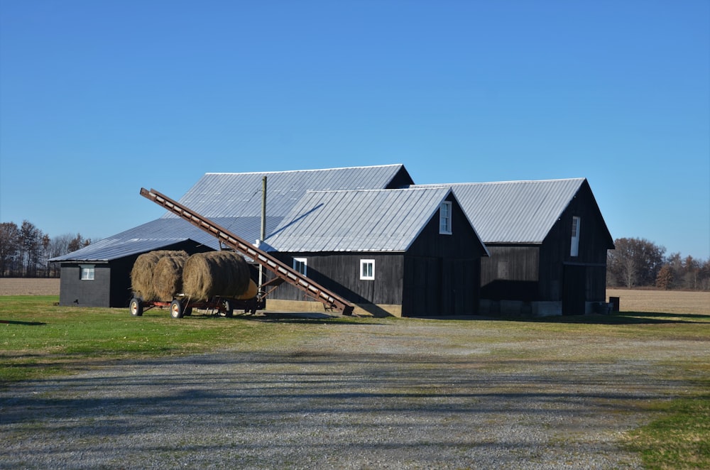 brown and gray wooden house under blue sky during daytime