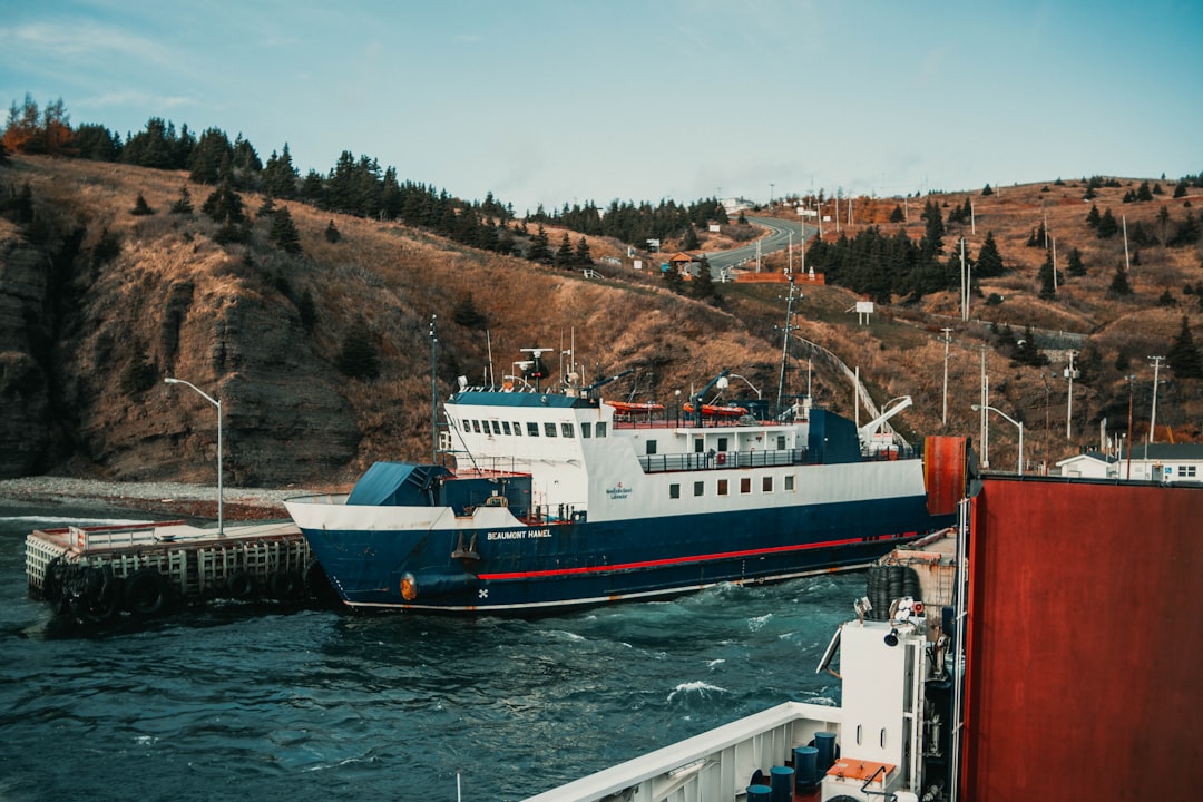 white and red ship on sea during daytime