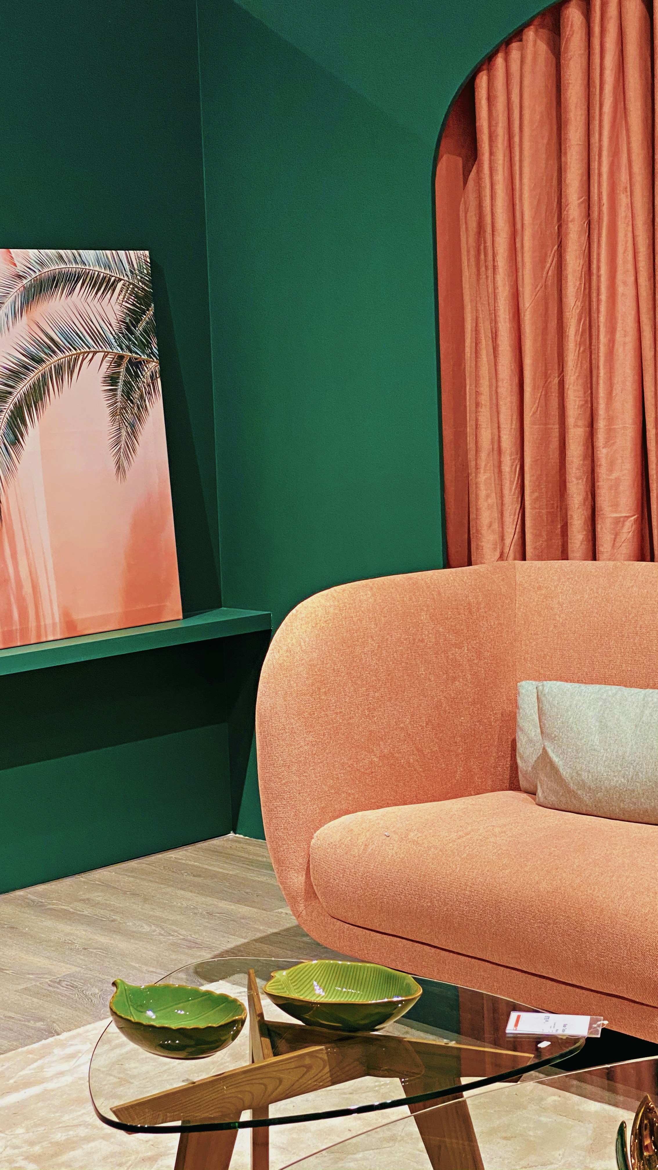 brown and white sofa chair