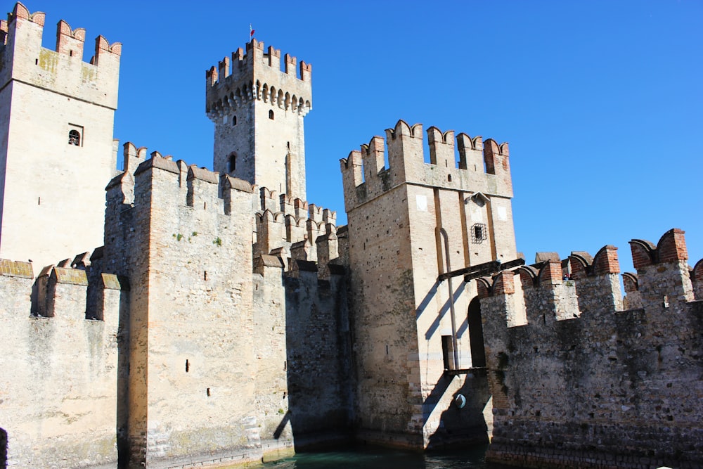 brown concrete castle under blue sky during daytime