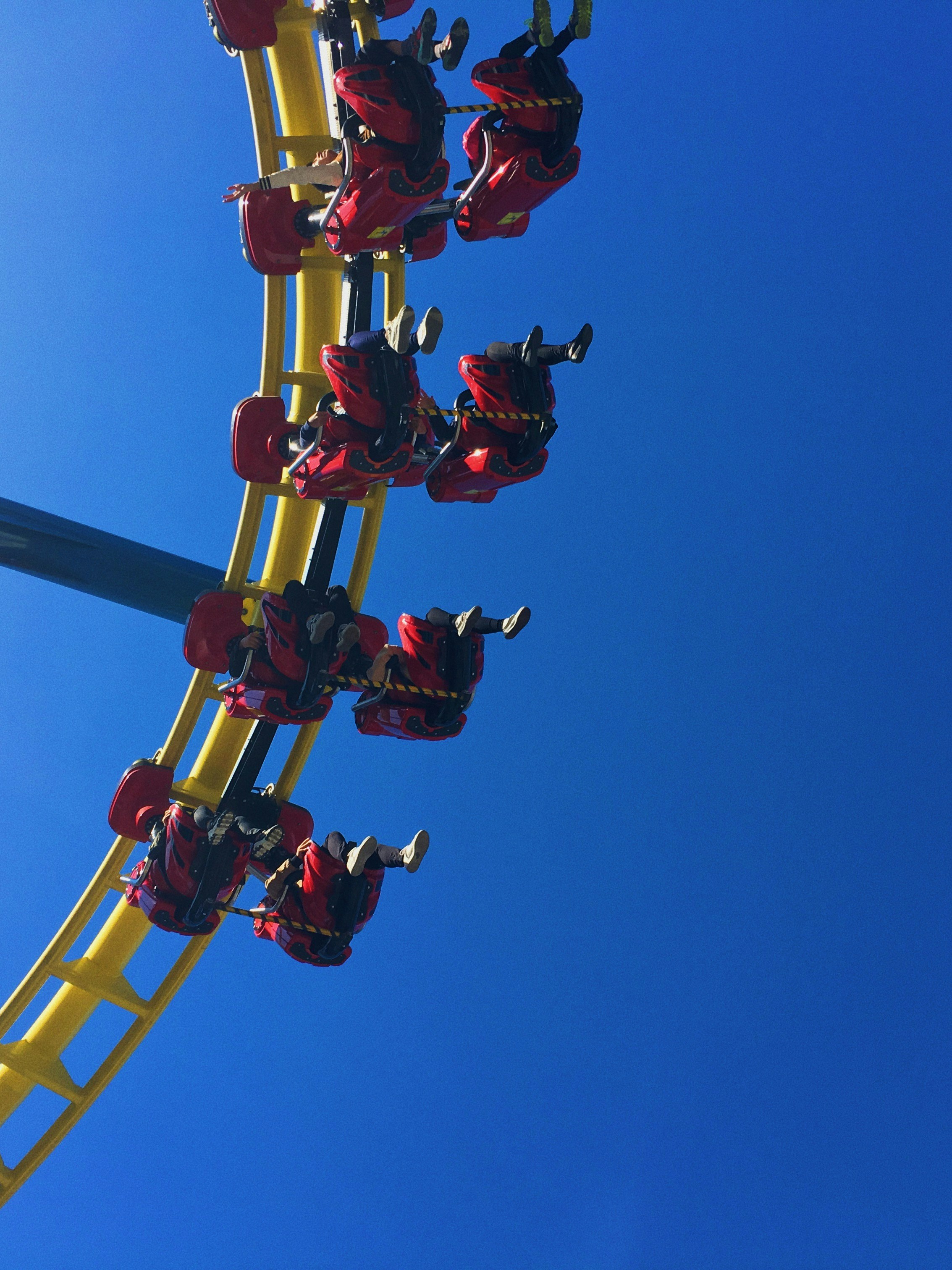 red yellow and black hanging decor
