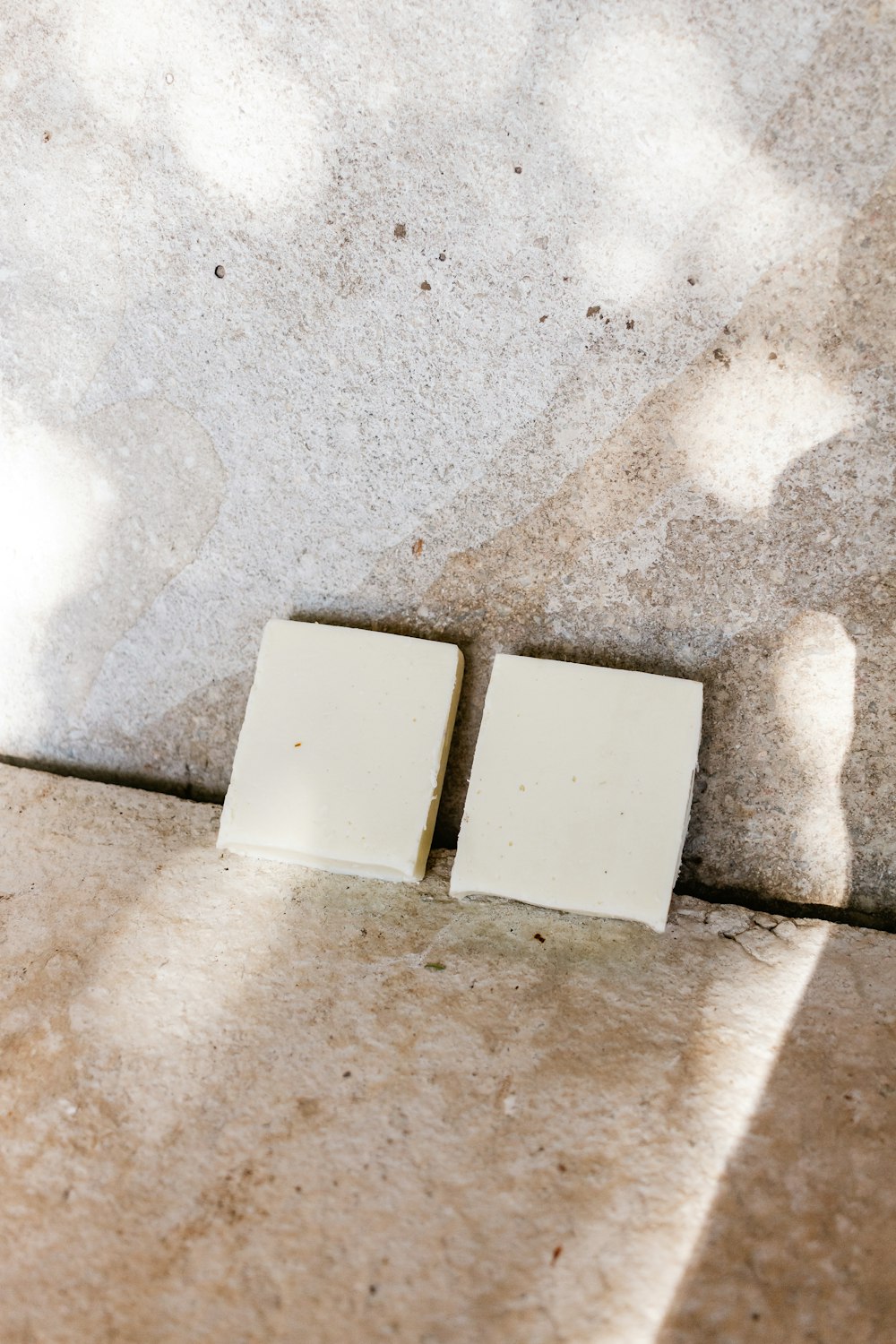 white square box on white concrete floor