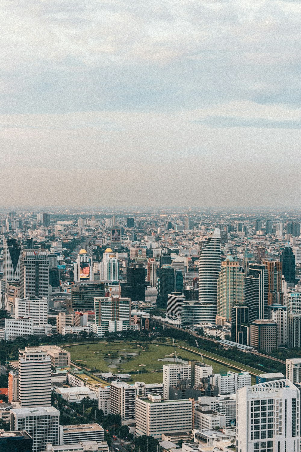 aerial view of city buildings during daytime