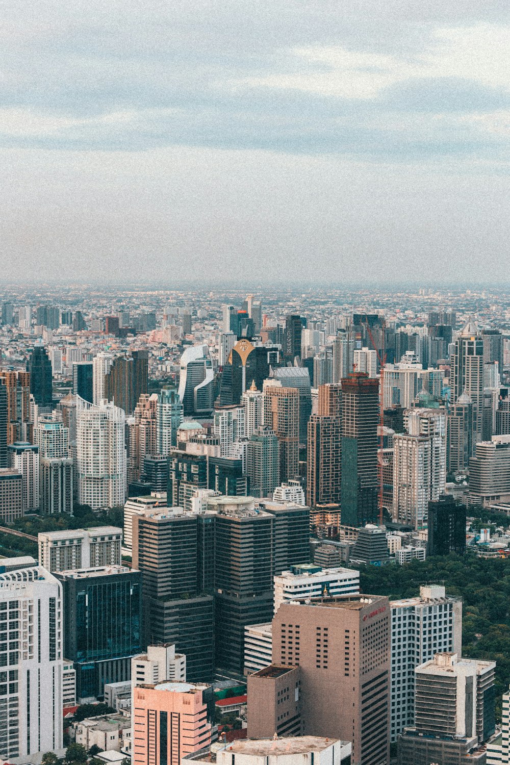 aerial view of city buildings during daytime