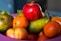 orange fruit and green fruit