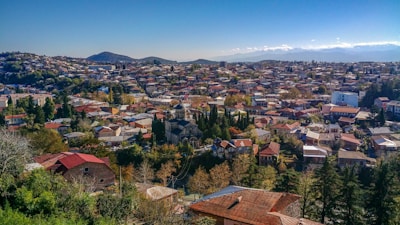 aerial view of city during daytime