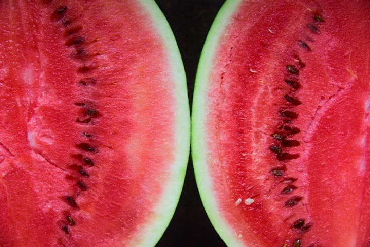 Ripe Pair of Melons
