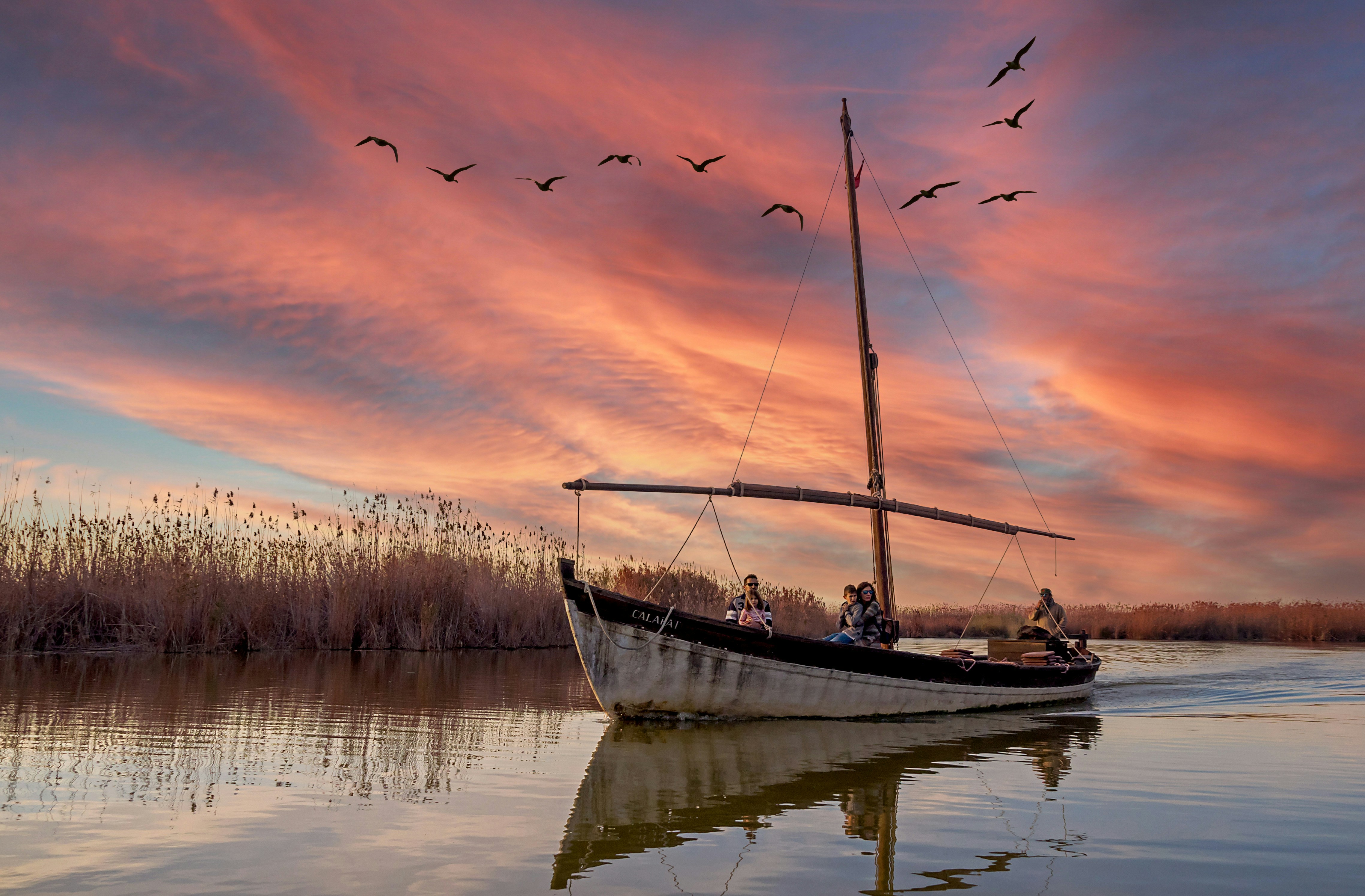 white boat on lake during daytime