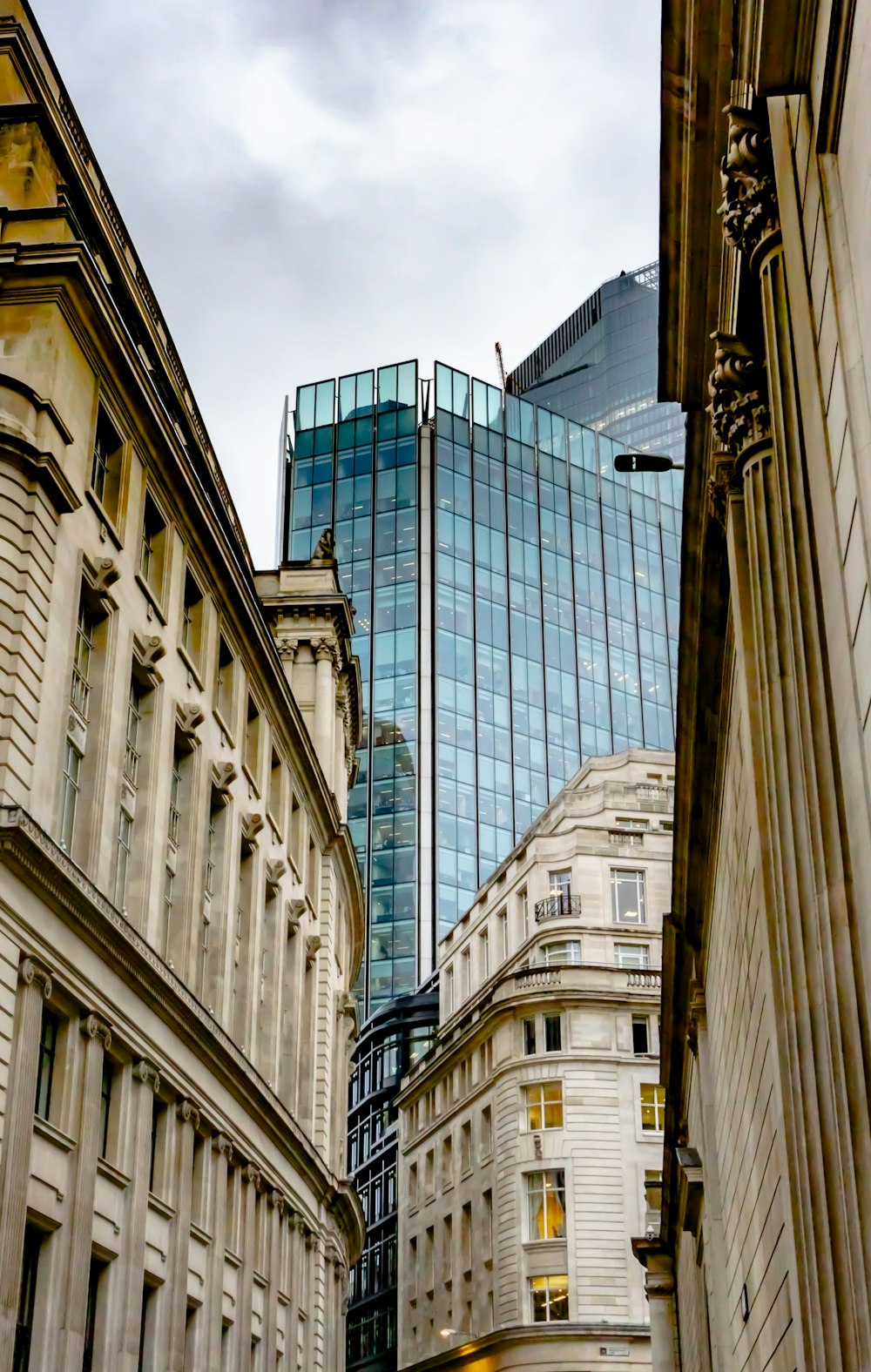 low angle photography of high rise building