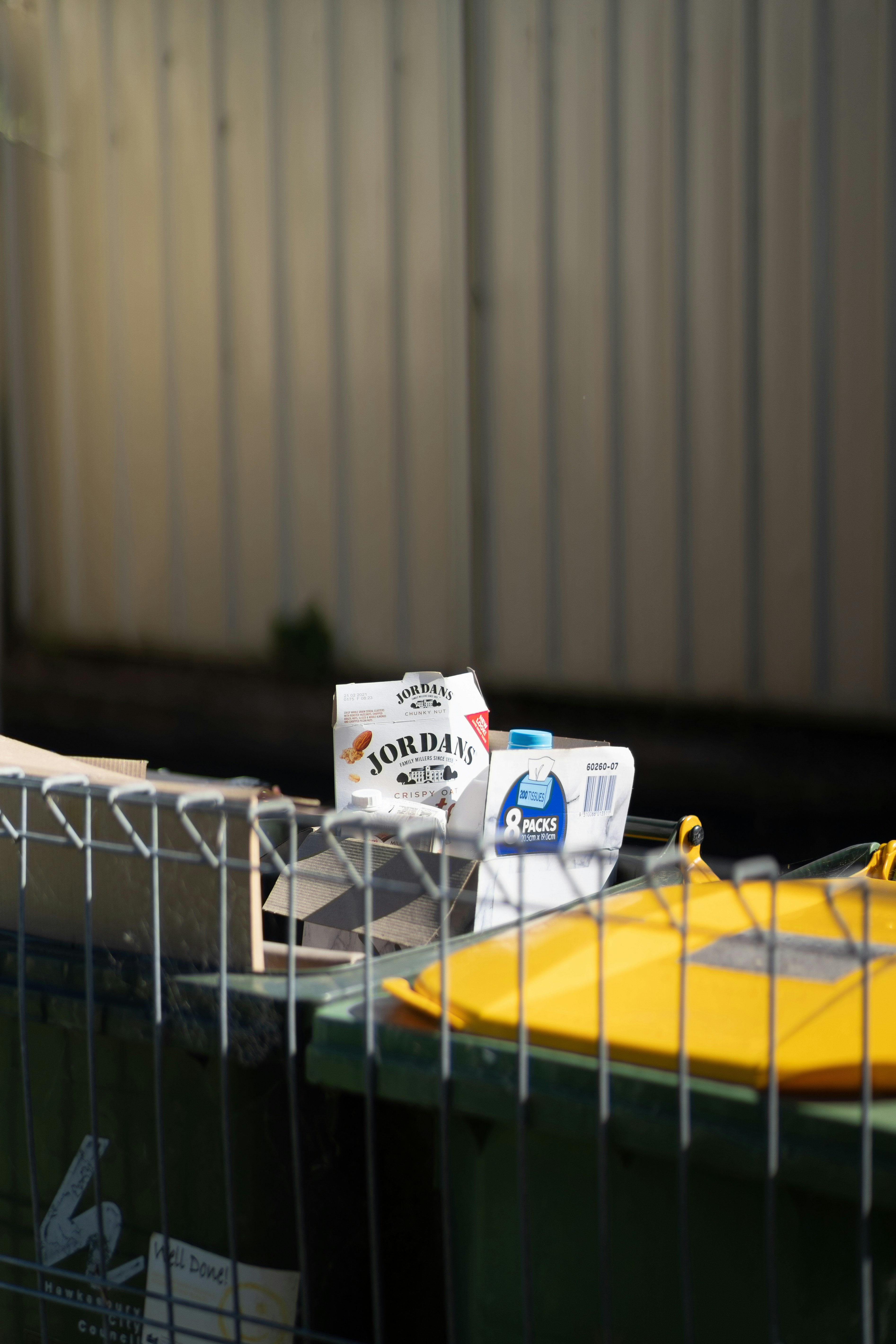 White and blue labeled box photo – Free Backyard Image on Unsplash