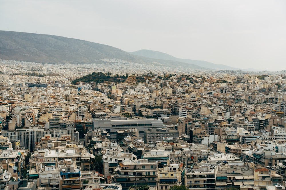 aerial view of city buildings during daytime