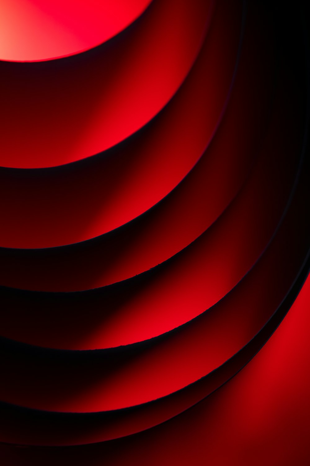 赤と黒の丸いイラストの写真 Unsplashの無料赤写真