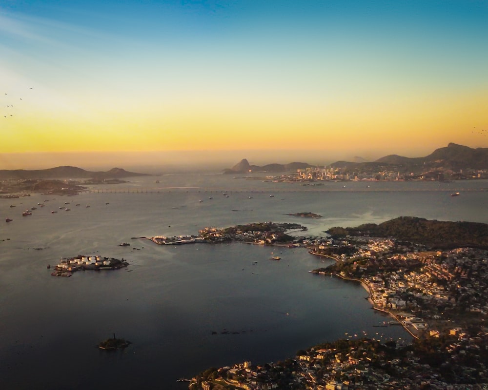 aerial view of city during daytime