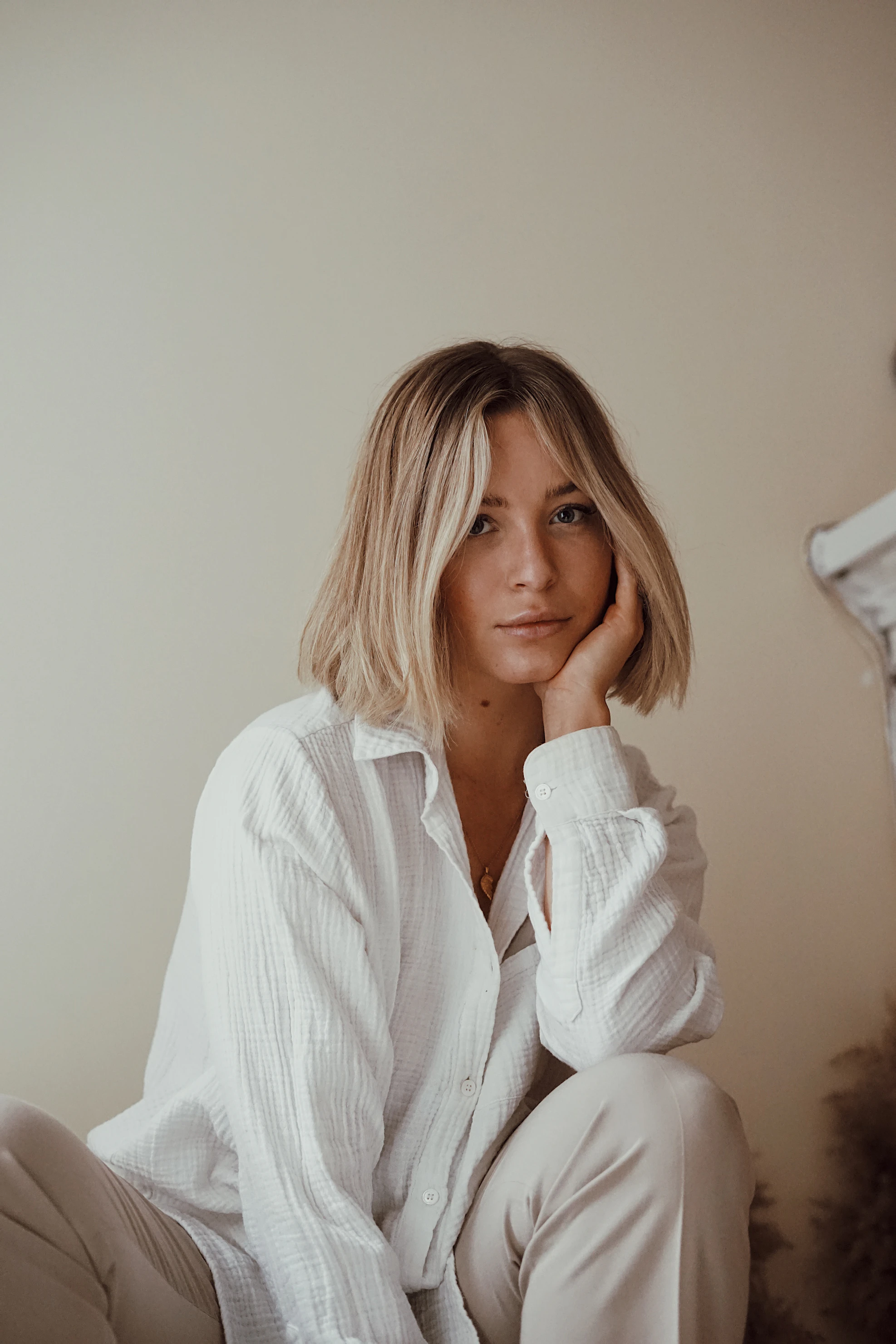 High fashion braided hairstyle