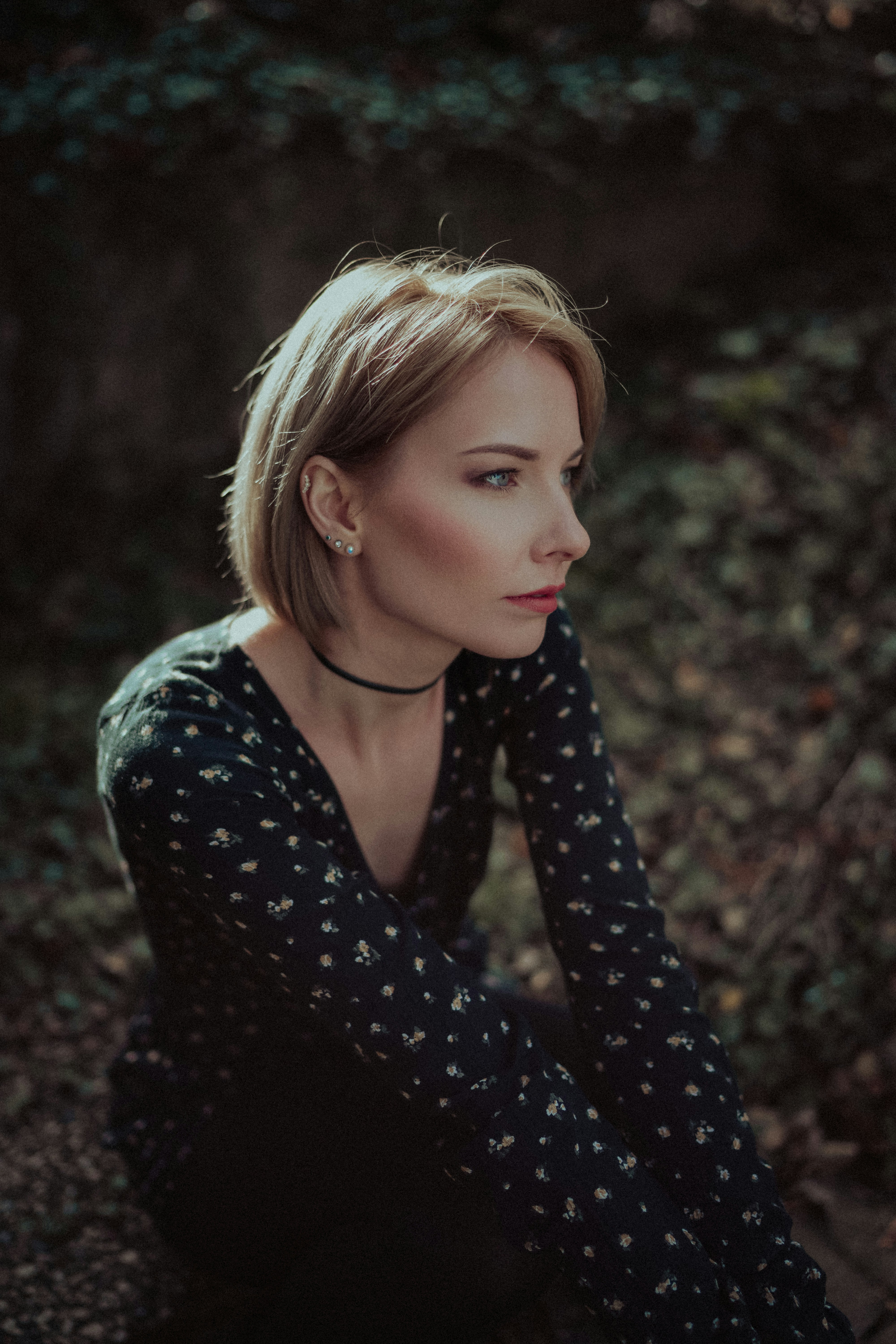 woman-in-black-and-white-polka-dot-long-sleeve-shirt