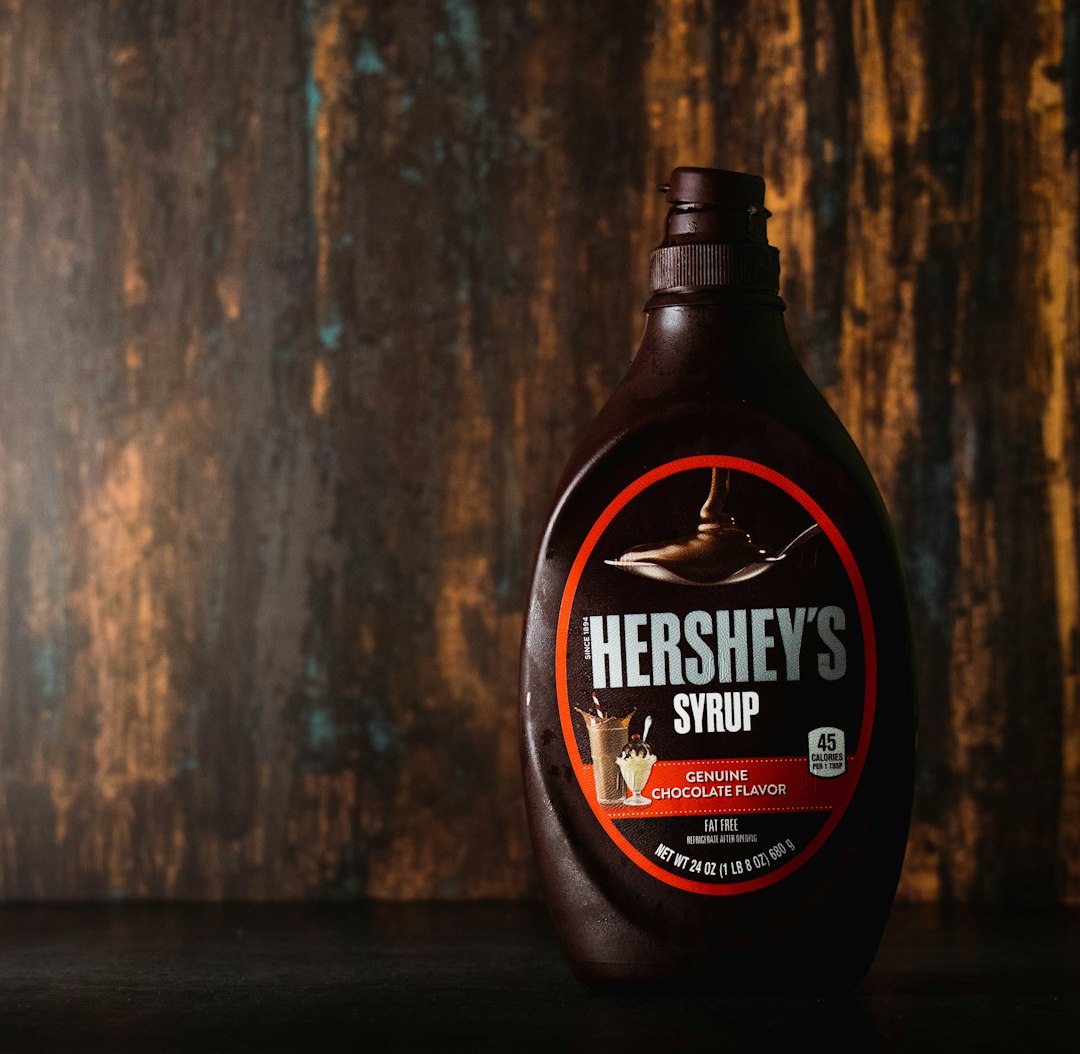 hersheys chocolate syrup bottle