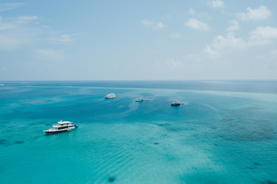 white boat on blue sea under blue sky during daytime