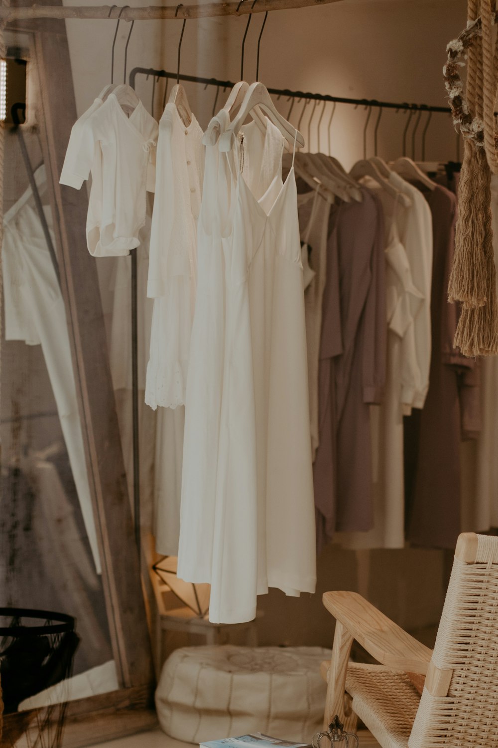 white button up long sleeve shirt