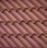brown roof tiles in close up photography