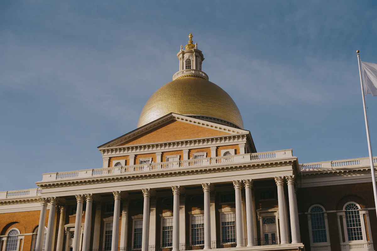 Massachusetts State House gold dome
