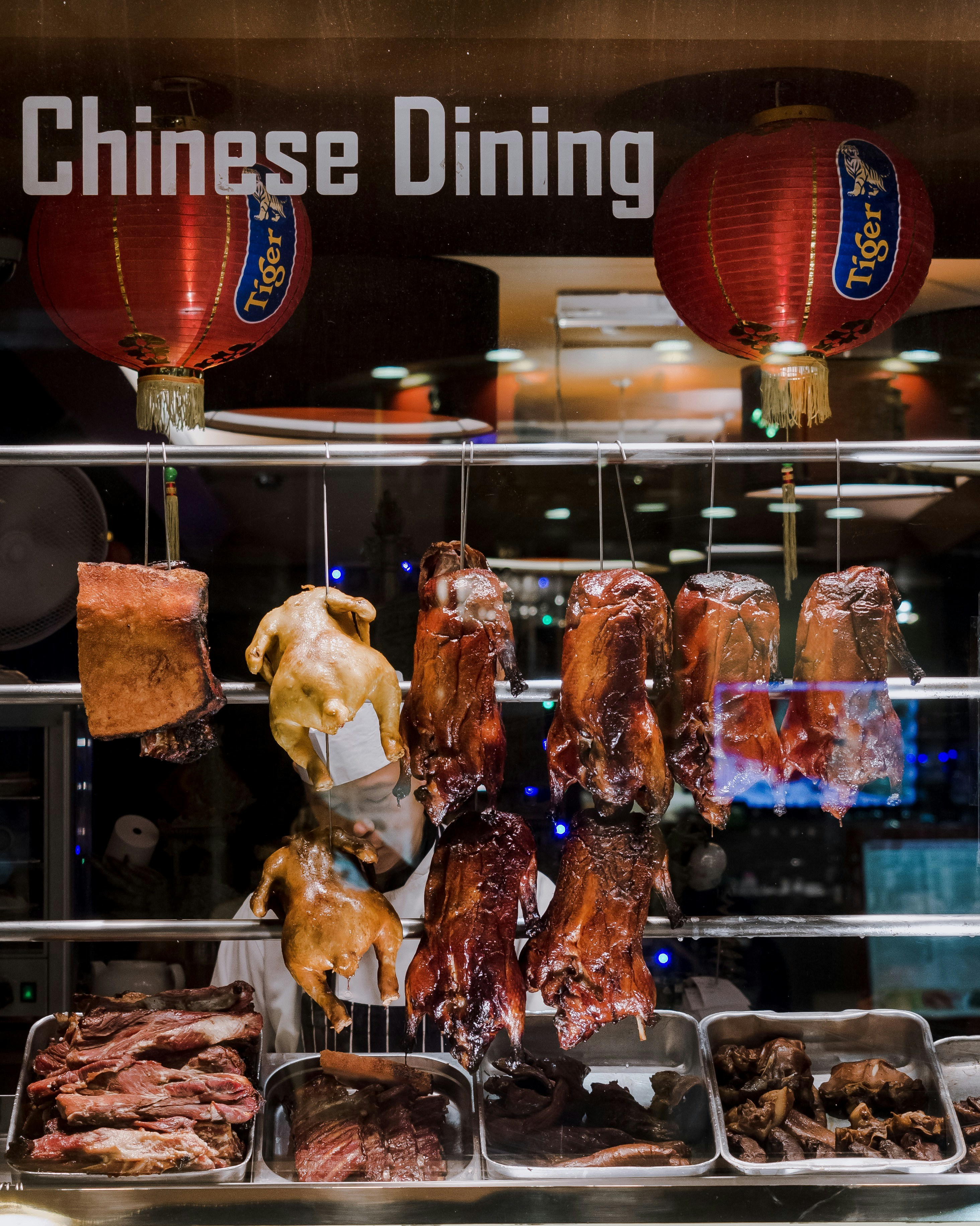 brown and red labeled pack