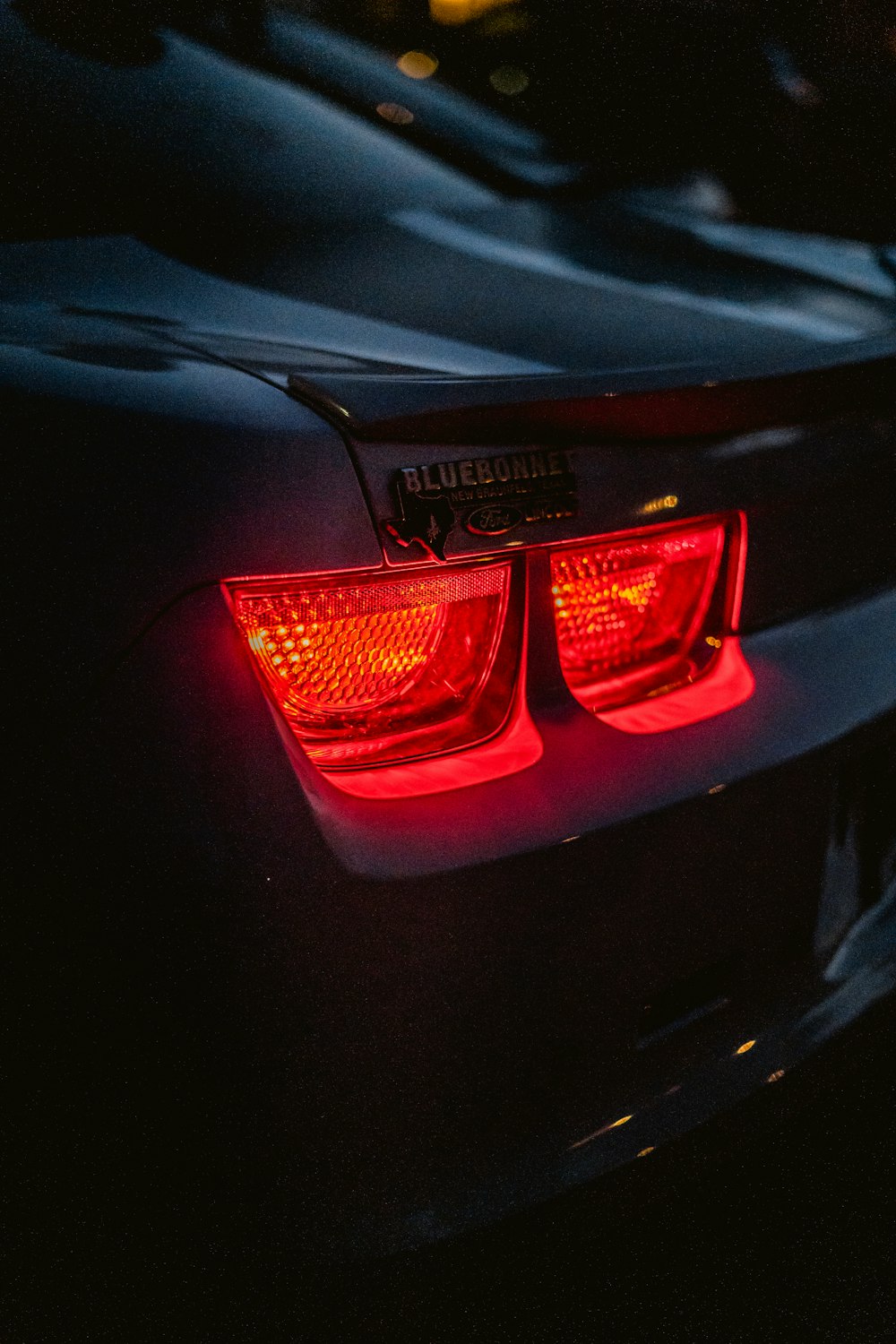 red and black honda car