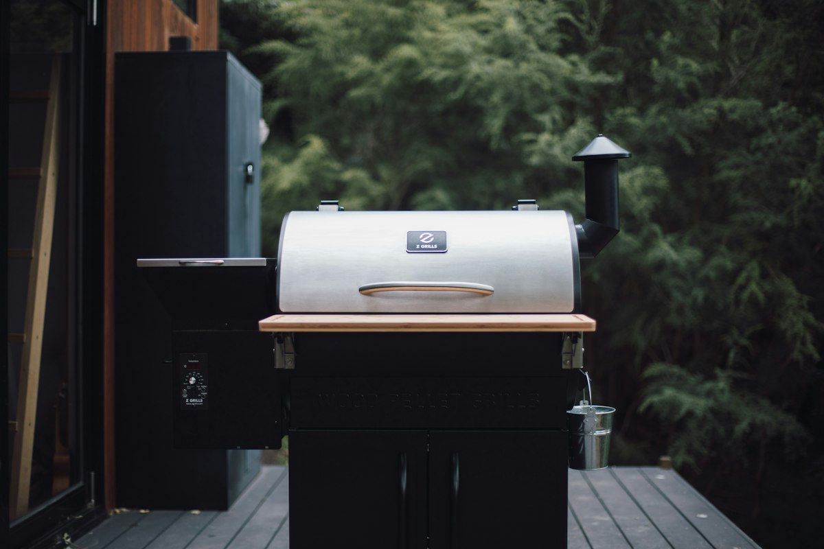 Built-in Outdoor Grill Station