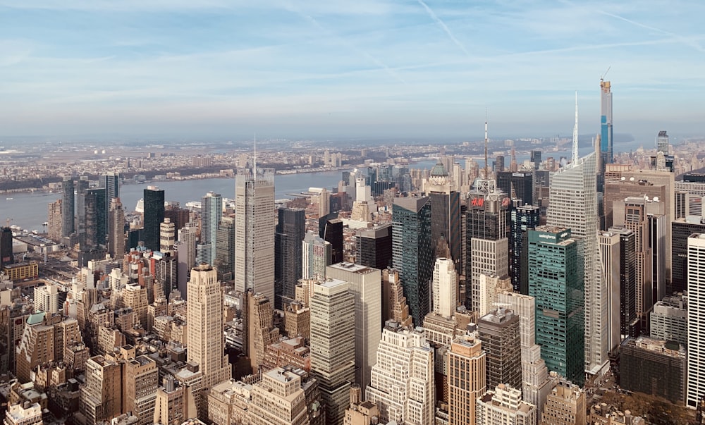 aerial view of city buildings during daytime