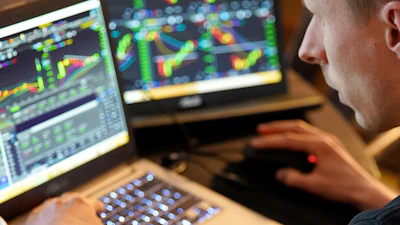 person using black and silver laptop computer
