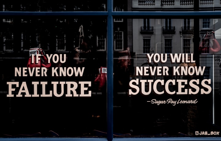 Is Success The Thing That Scares Us? Or Is It Failure We Really Fear?