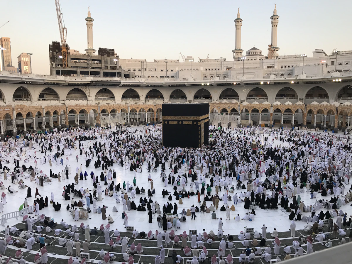 The Grand Mosque courtyard